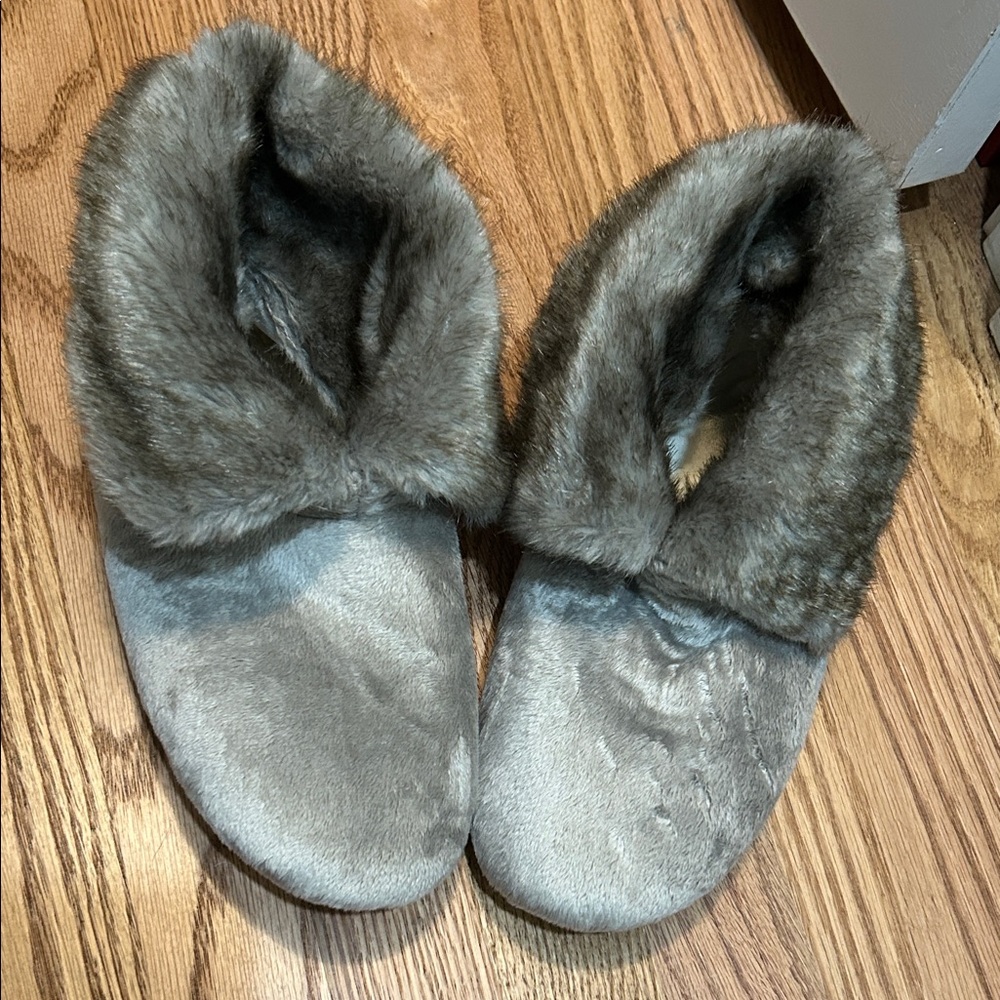 Pottery Barn Faux-Fur Women's Slippers